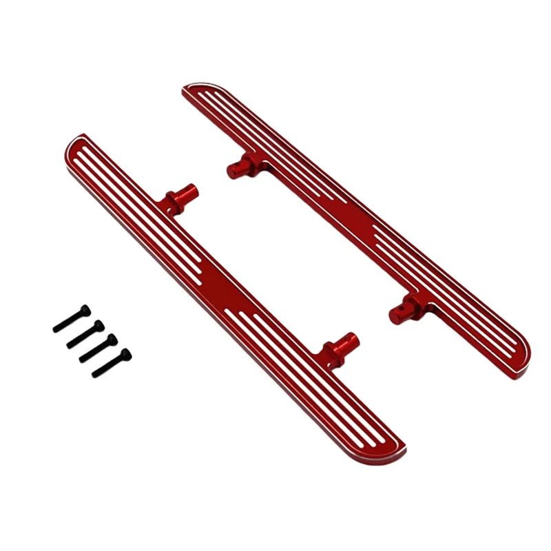 Left and Right Foot Pedals for YK 1/10 YK4106 YK4107 RC Car Metal Upgrade OP Accessories Parts
