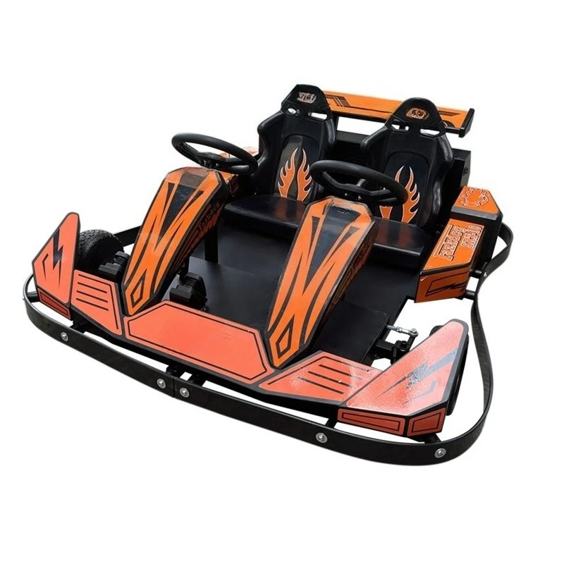 

Single and double kart track drift car square stall parent-child electric amusement car