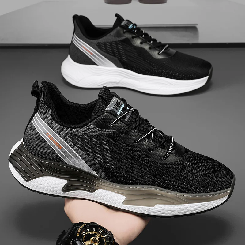 

2025 Men's Walking Running Shoes Unisex Casual Lightweight Casual Shoes Tennis Shoes Sneakers Breathable Fashion Sneakers