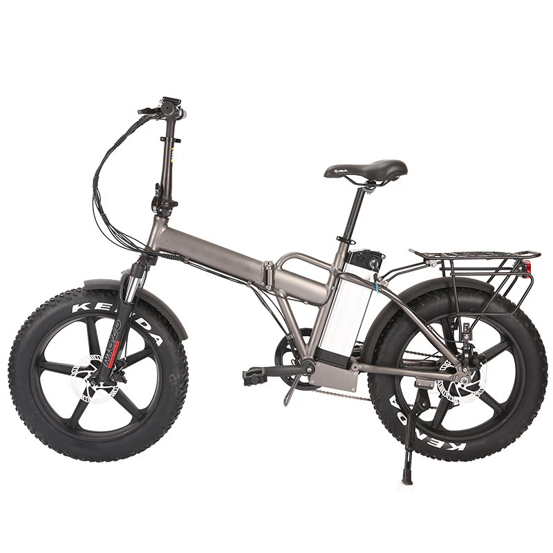 

STLF USA EU Stocks Long Range Dual Battery 20" Fat Tire Adult Mountain Electric Bicycle Bike With 350w 500w 1000w Motor E Bike