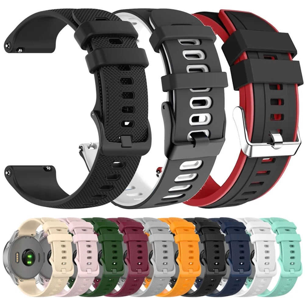 Für Samsung Galaxy Watch 6 5 Pro 40 mm 44 mm Ersatzband Watch 6 4 Classic 47 43 mm 46 mm Armband Gürtel Sport Silikonbänder