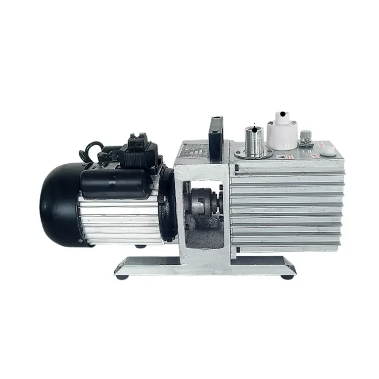 Electric 12cfm 1 Hp Dual Stage Car Air Conditioning Vacuum Pump High Pressure for Automotive Refrigeration  Supported 0.5 Hp