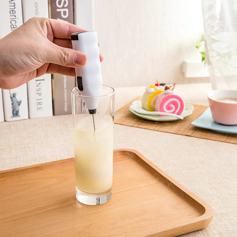 Wireless Electric Blender Milk Foamer Coffee Whisk Mixer Egg Beater Mini Frother Handle Stirrer Baking Tools