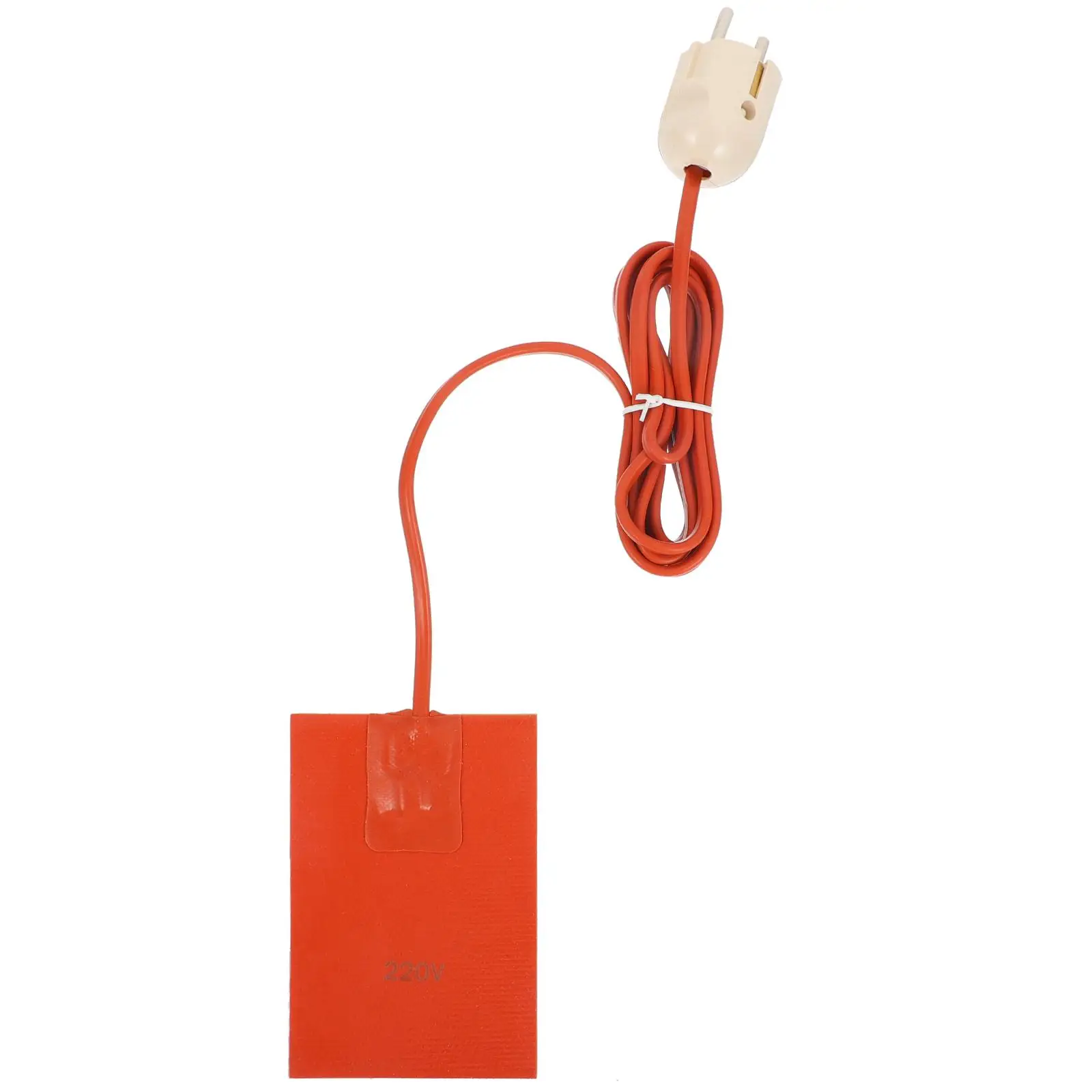 

Hydraulic Fluid Reservoir Pad Engine Block Heater Oil Pan Silicone Plate Durable Constant Temperature Anti Freezing Heat