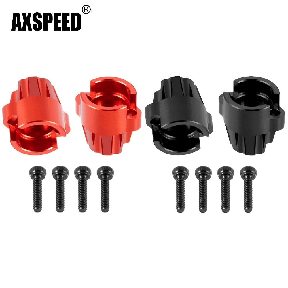 AXSPEED Aluminum Alloy Rear Hubs Cup for HPI venture HILUX 1/18 RC Truck Car Upgrade Parts Accessories