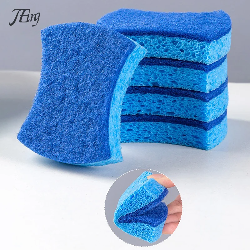 

1PCS Dishwashing Sponge Clean Rub Focal Stains Sponge Removing Cleaning Kitchen Washing Dishes And Pots