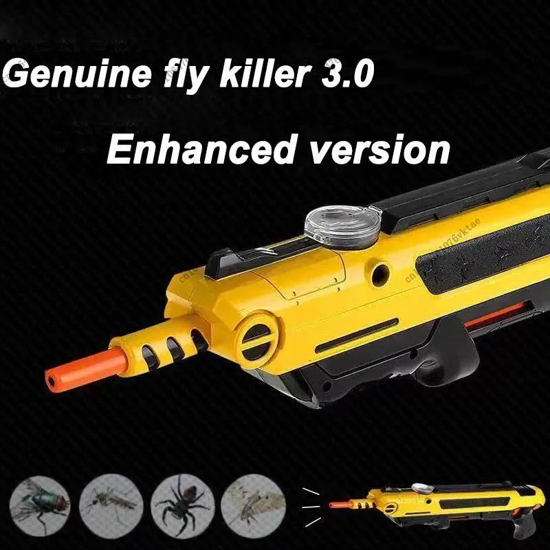 Fly-ฆ่าของเล่นปืนยุงปืนเด็กใหม่ของขวัญวันเกลือปืนลูกซองผู้ใหญ่ปืนของเล่น Fly Gun 3.0