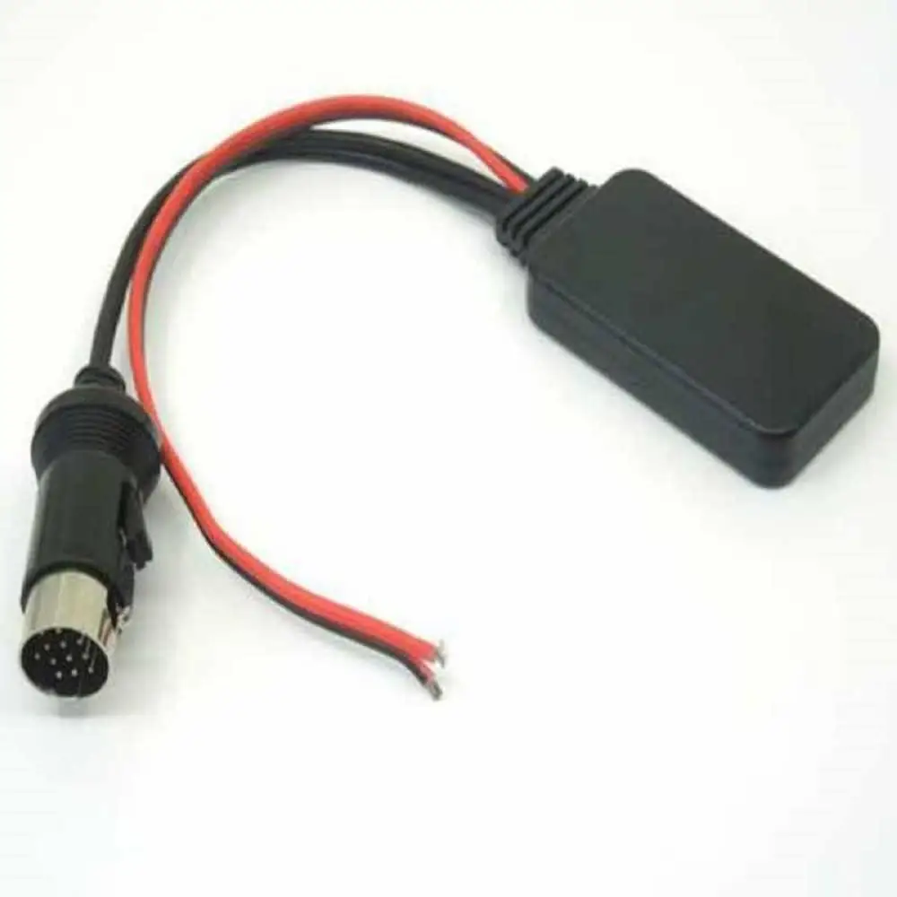 1PC Car Bluetooth Module Audio Aux Cable Adapter Compatible with All Ke-nwood 13-pin CD Stereo 4.0 Bluetooth Version