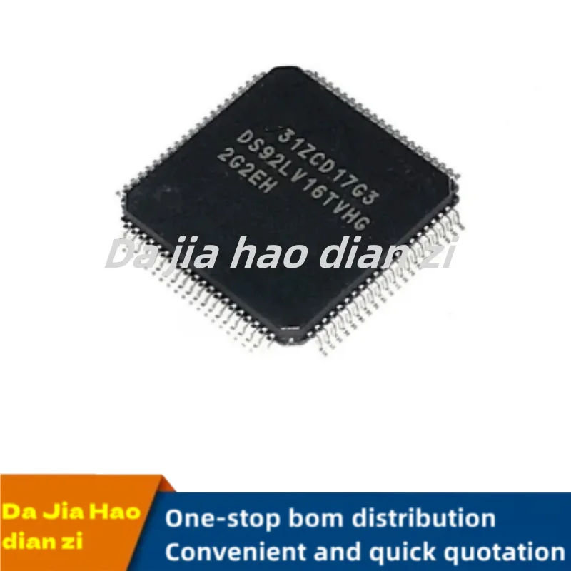 1pcs/lot DS92LV16TVHG QFP80 IC CHIPS IN STOCK