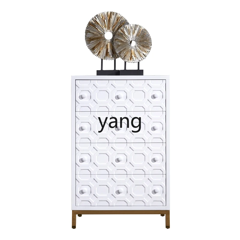 CX simple style chest bedroom storage storage modern light luxury style foyer decoration draw