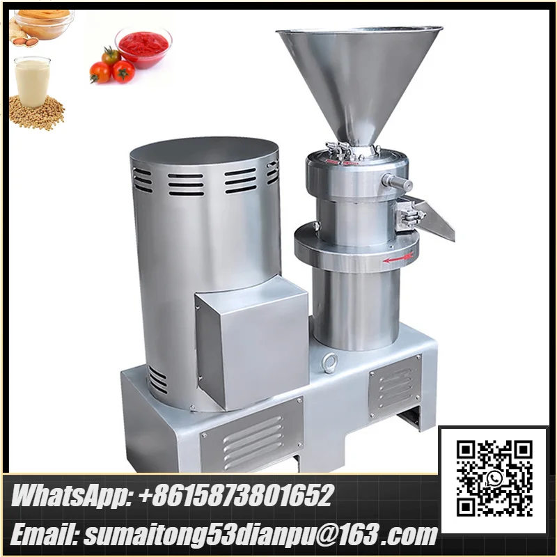 Commercial Stainless Steel Peanut Grinding Colloid Mill Machine Automatic Peanut Butter Making Machine for Small Business