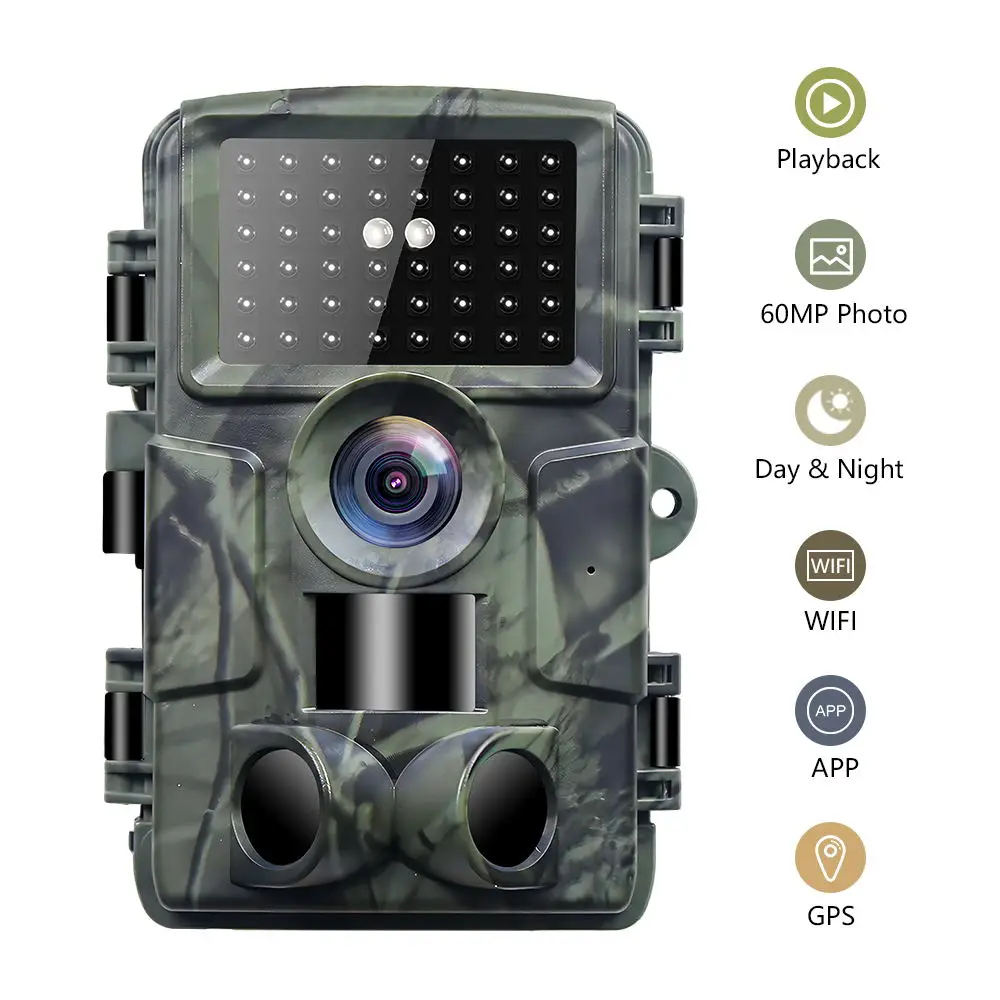 

Amazon top rated best budget cam motion activated 4K trail camera wifi deer hunting camera wildlife with night vision no flash