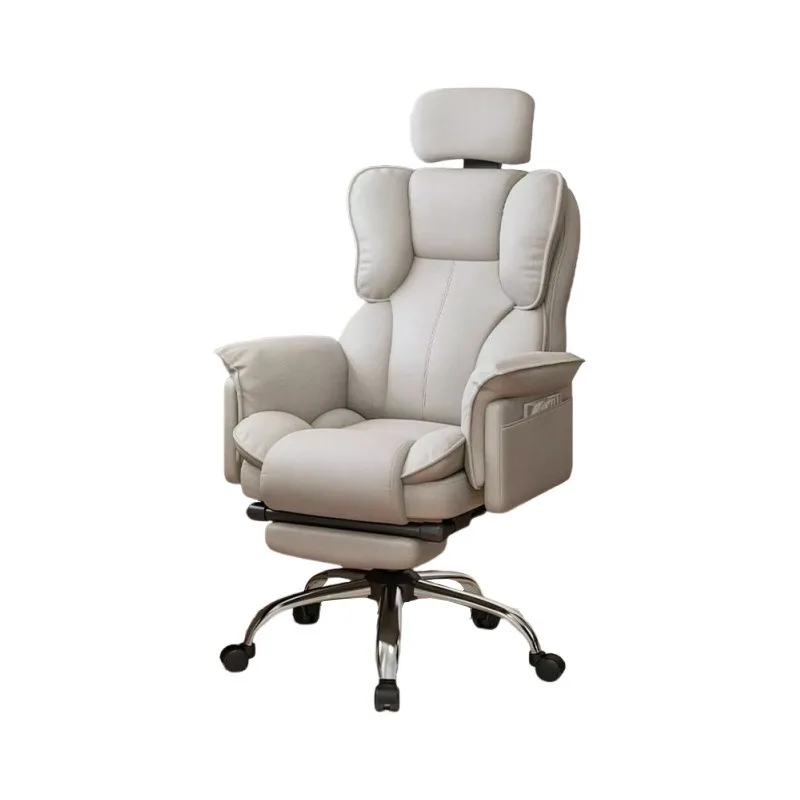 كرسي كمبيوتر بعجلة دوارة قابل للتعديل مريح مريح كرسي مكتب مستقر غير متعب أثاث مكتب ألعاب سيلا #6