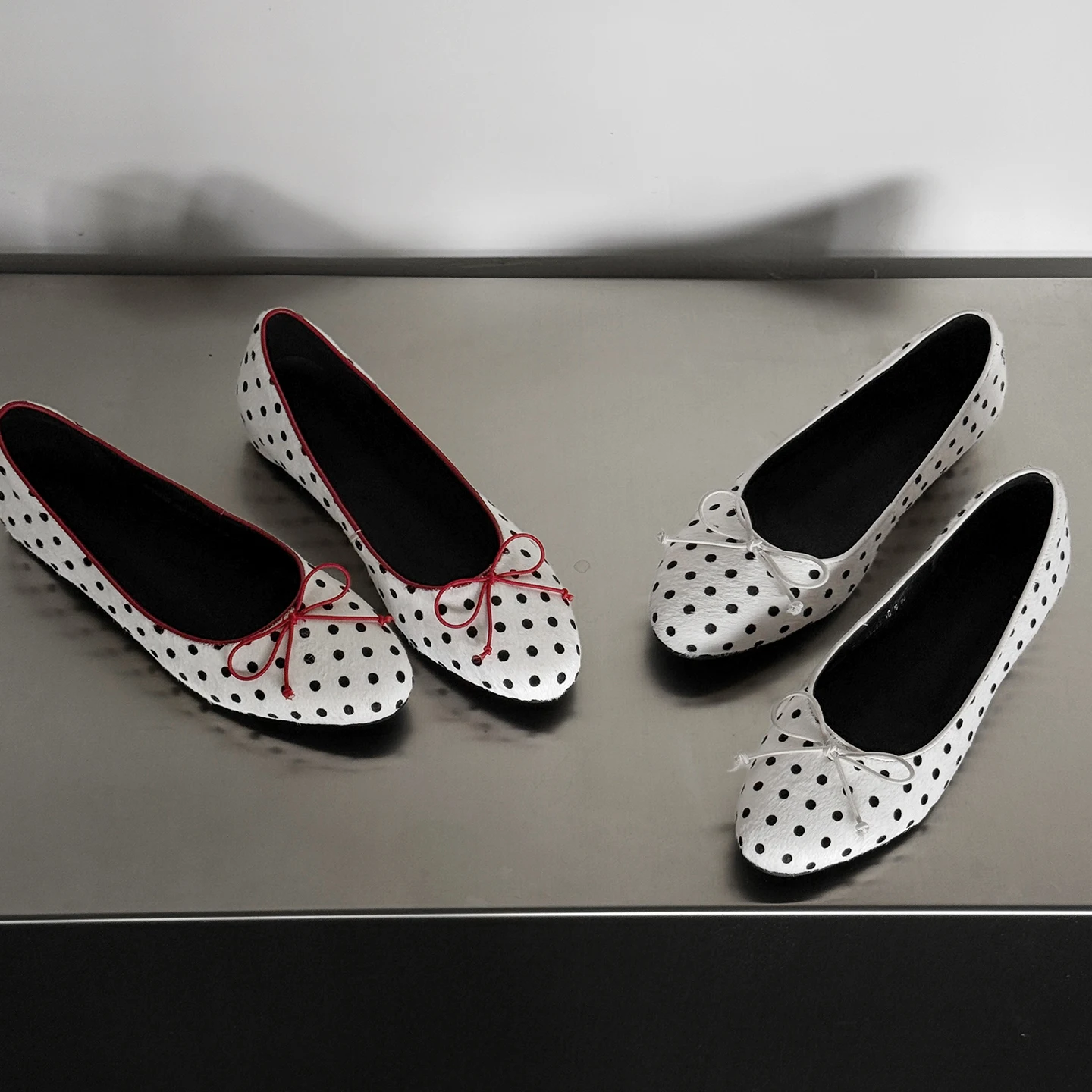 Handmade Genuine Leather Women pumps  3.5cm Heels Soft Sole Round Toe  Women Single Shoes Shallow  High Heel Casual Shoes
