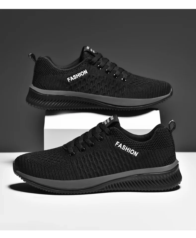 Männer Rennen Gehen Stricken Schuhe Mode Lässig Turnschuhe Atmungsaktive Sport Sportlich Gym Leichte Männer Turnschuhe Casual Schuhe – Detail 16