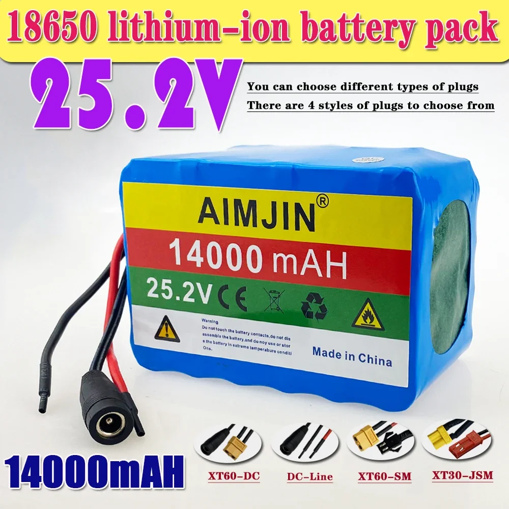 

6S4P 25.2V 14000mAh Lithium-ion Rechargeable Battery Pack, Suitable for Power Supply of Electric Toys, Electronic Products etc