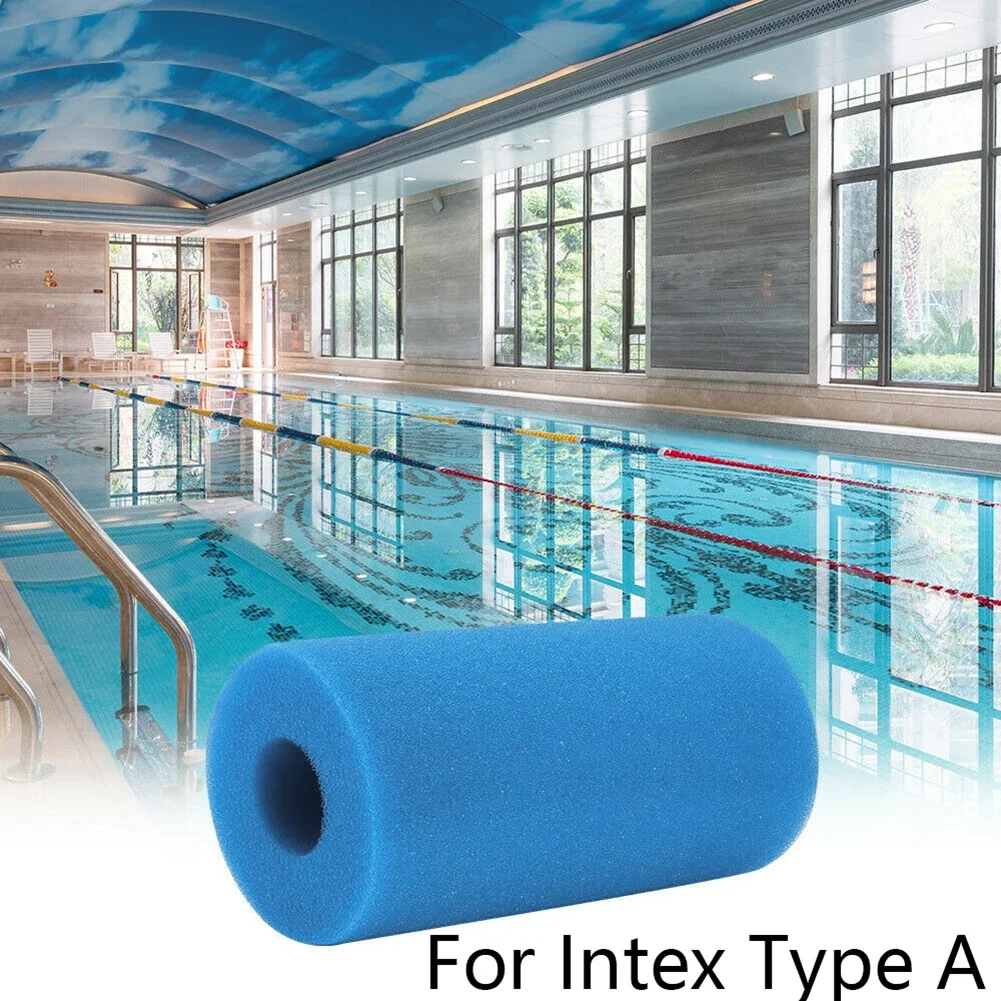 For Intex Type A Filter Sponge Reusable Washable Hot Tub Pool Filter Foam Cartridge Sponge Replacement For Swimming Pool Home