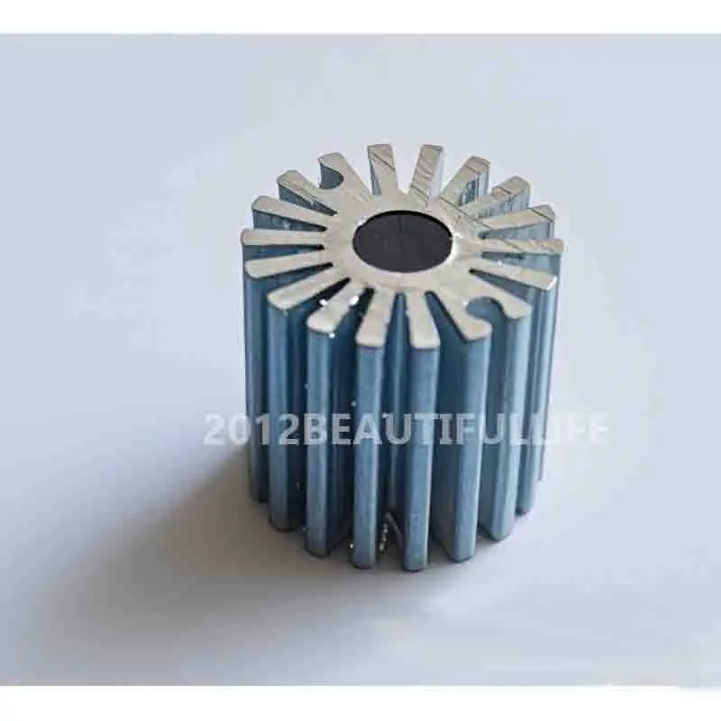

D20*H50mm Flashlight Radiator Small Desk Lamp Aluminum Heat Sink