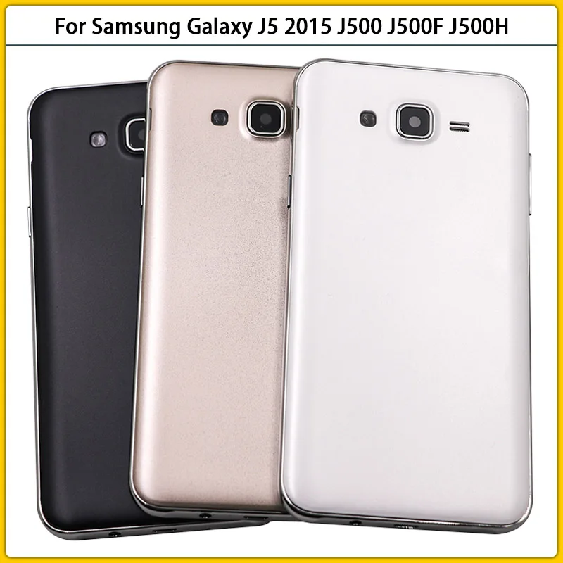 

10PCS For Samsung Galaxy J5 J7 2015 J500 J500F J700 J700F Middle Frame Chassis Plastic Battery Back Cover Rear Door Housing Case