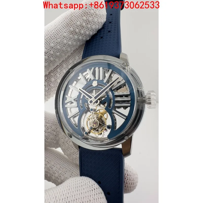 Men's Mechanical Watch Sakura Tiancheng Crown Sapphire Case Flight Coaxial Tourbillon Movement - view 3