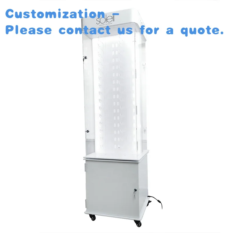 

custom.Floor Standing Sunglass Store Rotating Metal Glasses Stand Eyewear Display Stand Sunglasses Countertop Display Shelf