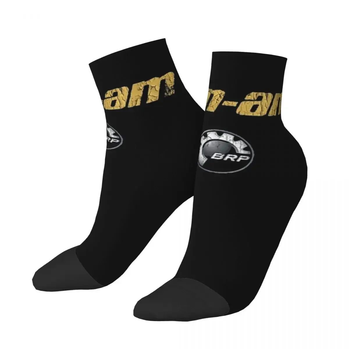 Can-Am BRP Motorcycle (3) Socks Harajuku Sweat Absorbing Stockings All Season Socks Accessories for Unisex Christmas Gifts