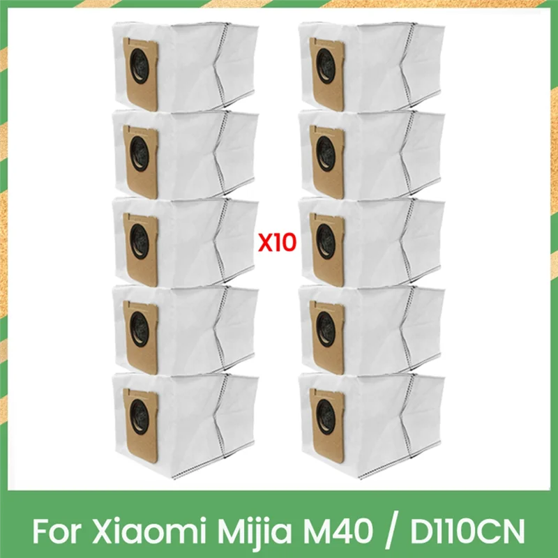 M04K вакуумный пылесборник для Xiaomi Mijia M40/D110CN запасные части пылесборник эффективные аксессуары для бытовой чистки 10 шт.