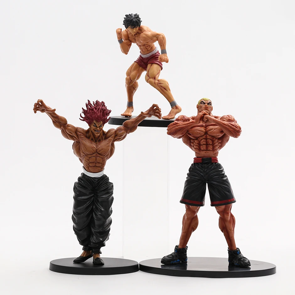 Grappler BAKI Hanma Baki Jack Yujiro PVC Figure Model Collectible Toys Doll Gift