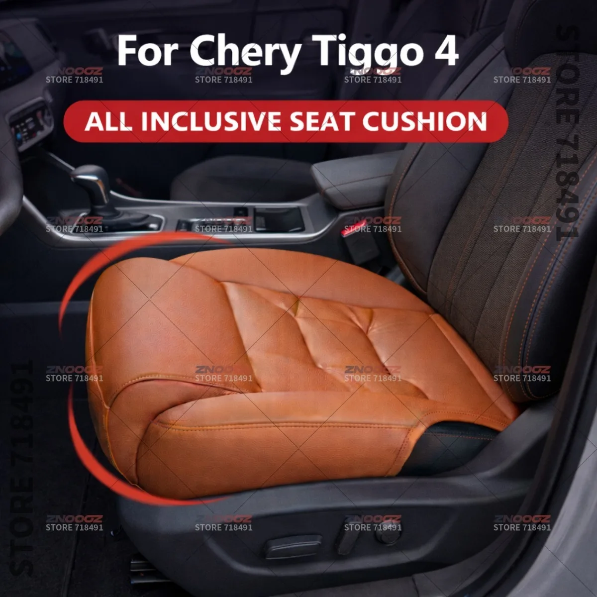 For Chery Tiggo 4 Car Seat Leg Support Extension Seat Cover Memory Foam Extender Cushion Interior Accessories