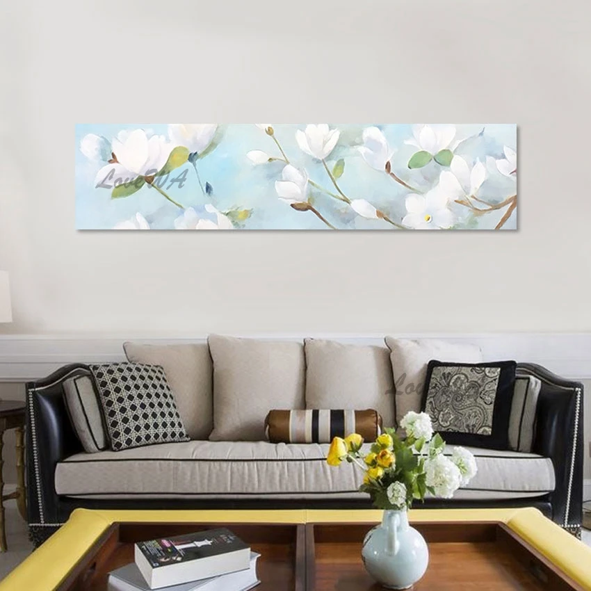 

Canvas Abstract Decoration Modern European Art Acrylic Flower Paintings For Living Room Wall Frameless Wholesale Of 3d Pictures