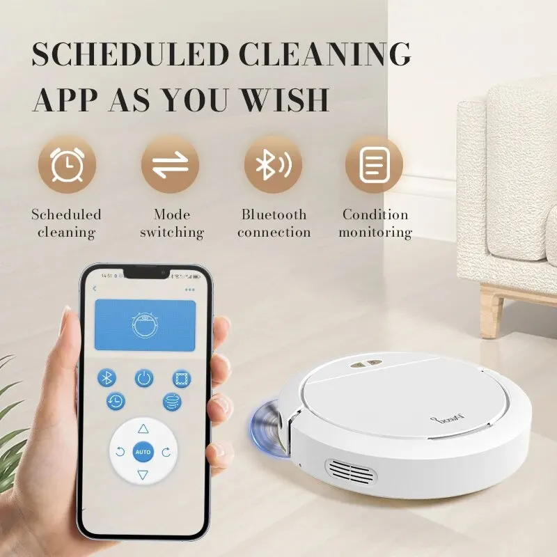 Q16SE 3000PA Robot Vacuum Cleaner Automatic Recharge Smart Home Mop Breakpoint Cleaning Wet And Dry Smart Home Cleaning Tools