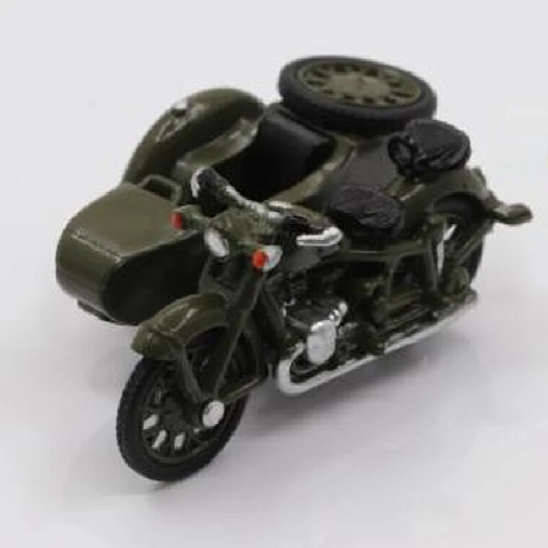 1: 64 Alloy Model Play 750 Type Partial Three Dou Motorcycle Model Toy Changjiang 750 Three Wheel Motorcycle Children'S Gift