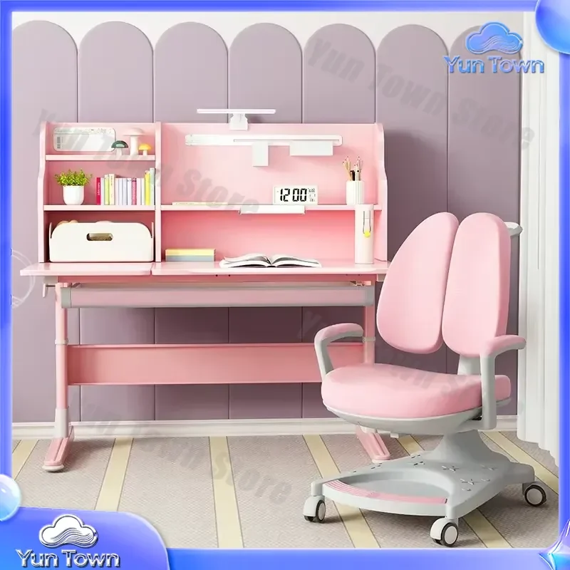 2026 Trendy Children Furniture for Remote Control Electric Smart Study Desk Ergonomic Adjustable Kids Table for Studying Home