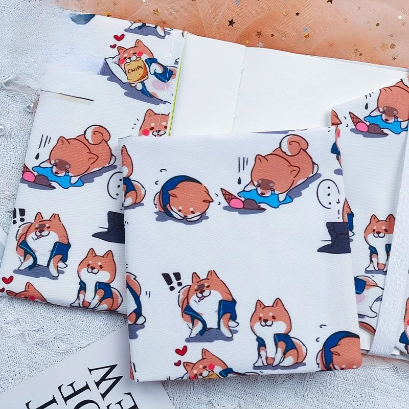 【Cute Chaigou】Original Handmade A5A6 Notebook Covers Protector Book Sleeve Crafted Fabric Products Diary Cover，in Stock