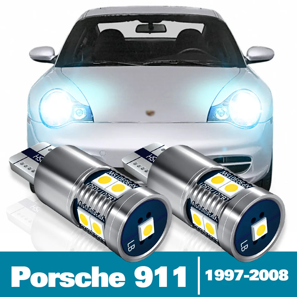 

2pcs LED Parking Light For Porsche 911 996 997 Accessories 1997-2008 2000 2001 2002 2003 2004 2005 2006 2007 Clearance Lamp