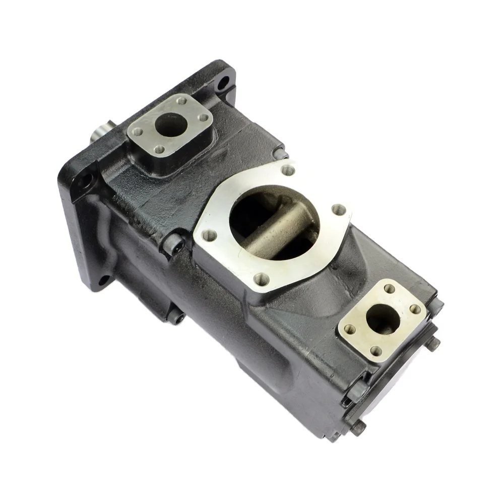 T6EE Double High Pressure Hydraulic Oil Vane Pump for Press and Truck Machinery  Replacement for · Denison