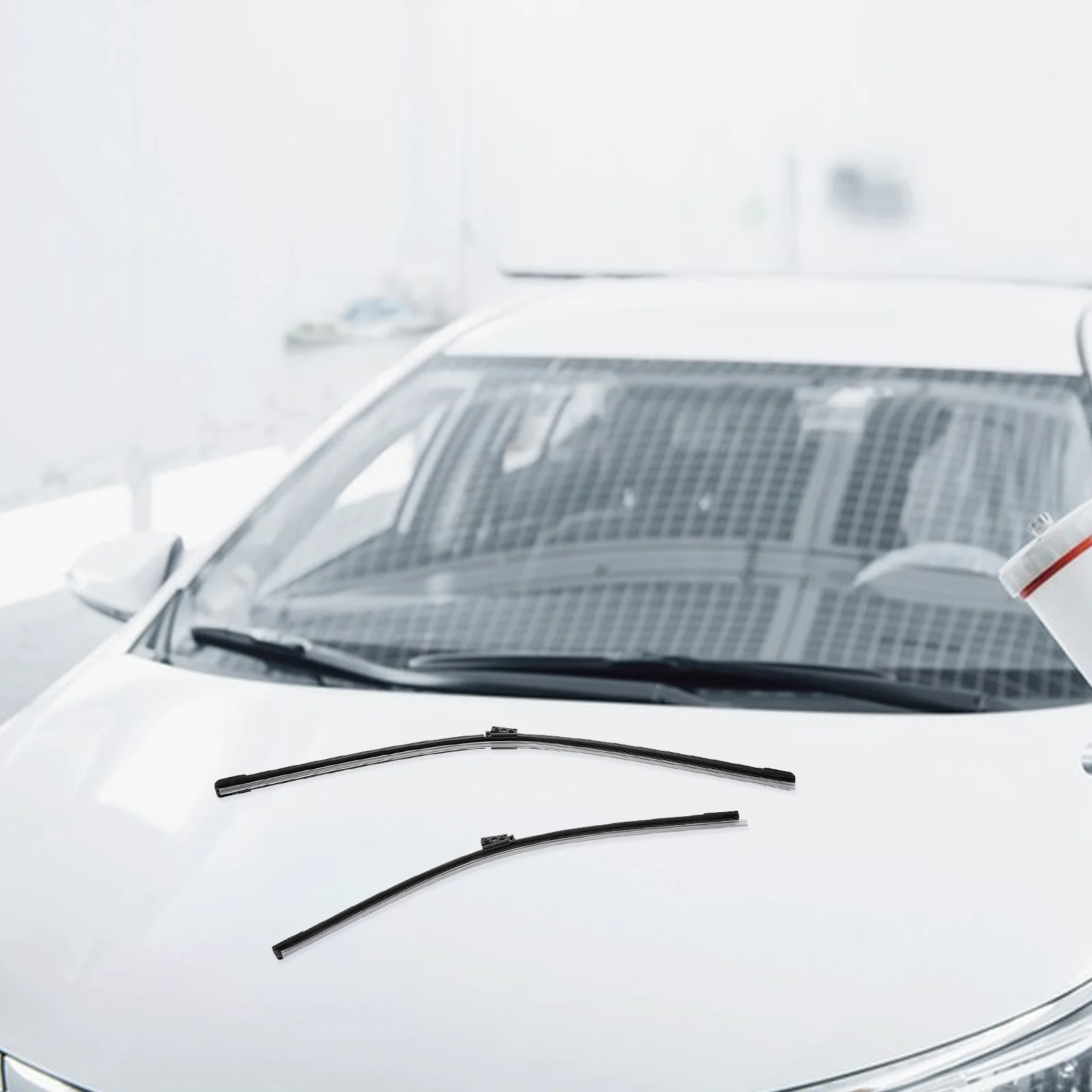 

2Pcs Windshield Wipers Strip Standard Interface Quick Install Noise Minimized Replacement Wiper Parts Car Wiper