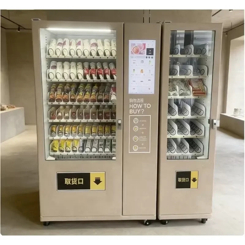 Hot Selling Fully Automated Snack and Beverage Vending Machine for Snacks Drinks Self Service Dispenser