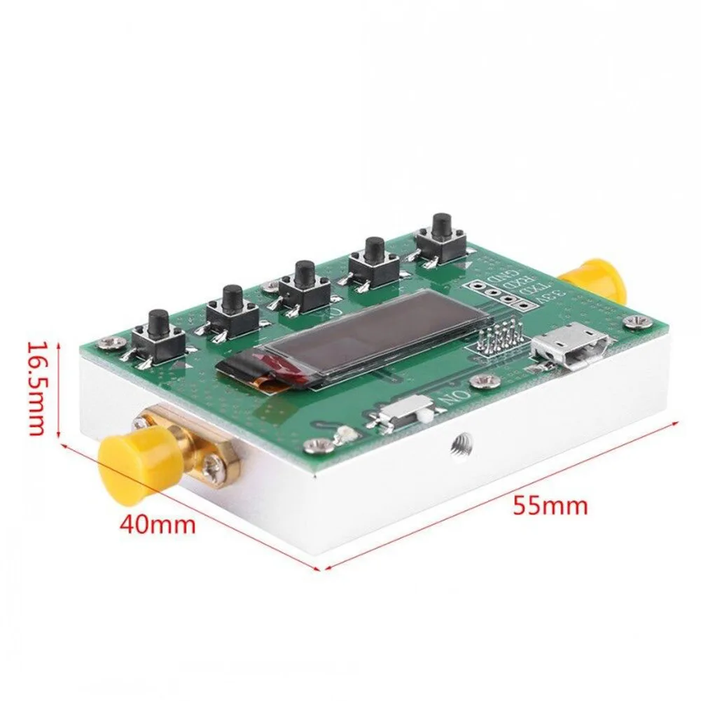 

6Ghz RF Digital Attenuator 30DB step 0.25DB OLED Display Pogrammable Attenuator Module Signal Generator for Drones