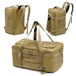 3 In 1 Outdoor Travel Bag Backpack 30L Large Capacity Unisex Camping Backpack Multi-functional Portable Crossbody Fitness Bag