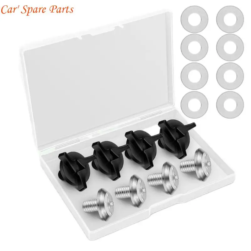 

Y4UA Secure Your Ride With Motorcycle Helmets Locking Screws And Cushioning Washers, Multisize Versatile Accessory Pack