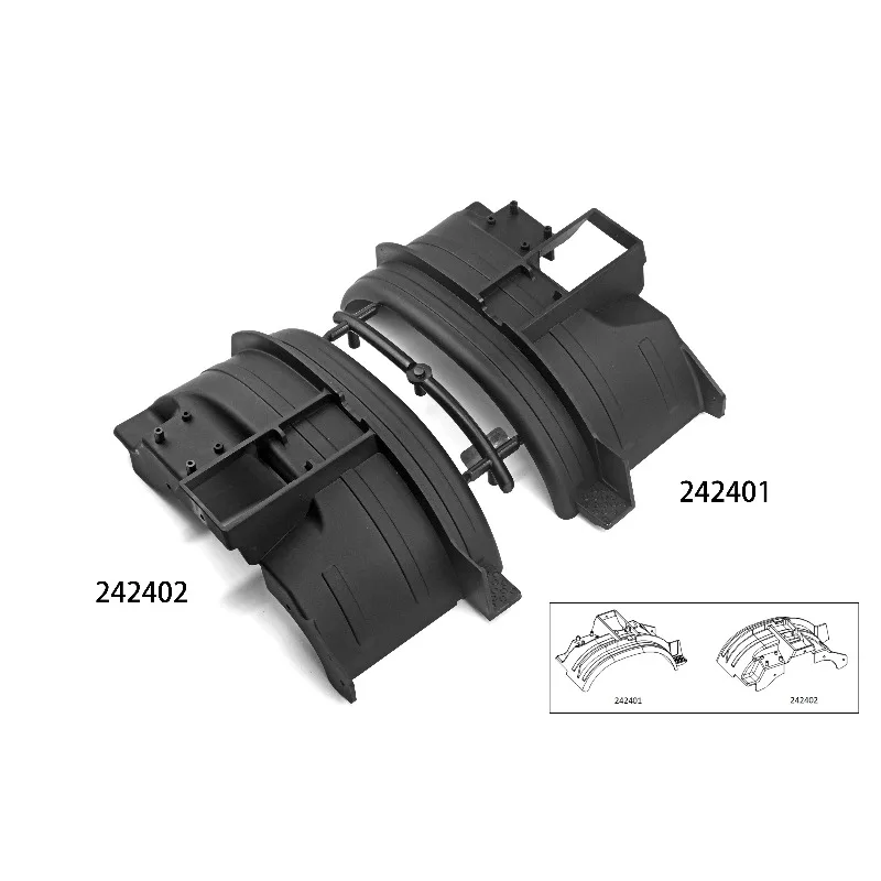 

Upgrade Front Fenders / Wheel Arches Pair for CROSSRC 1/6 Stegosaurus & Brontosaurus RC Crawler Truck Parts CS-97401492
