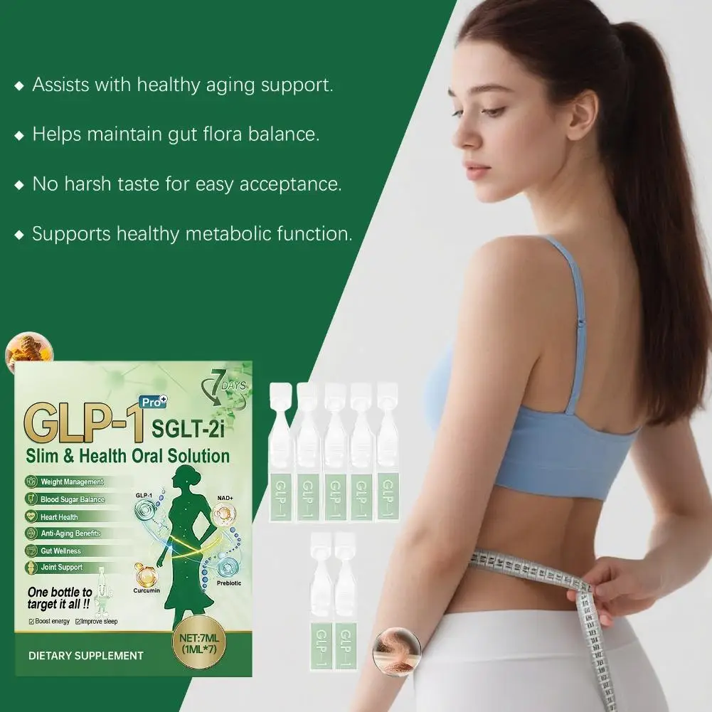

Glp1 Liquid Dietary Fiber Supplement Digestive Health Joint Support Sculpting Shaping Body Blood Sugar Balance Body Care