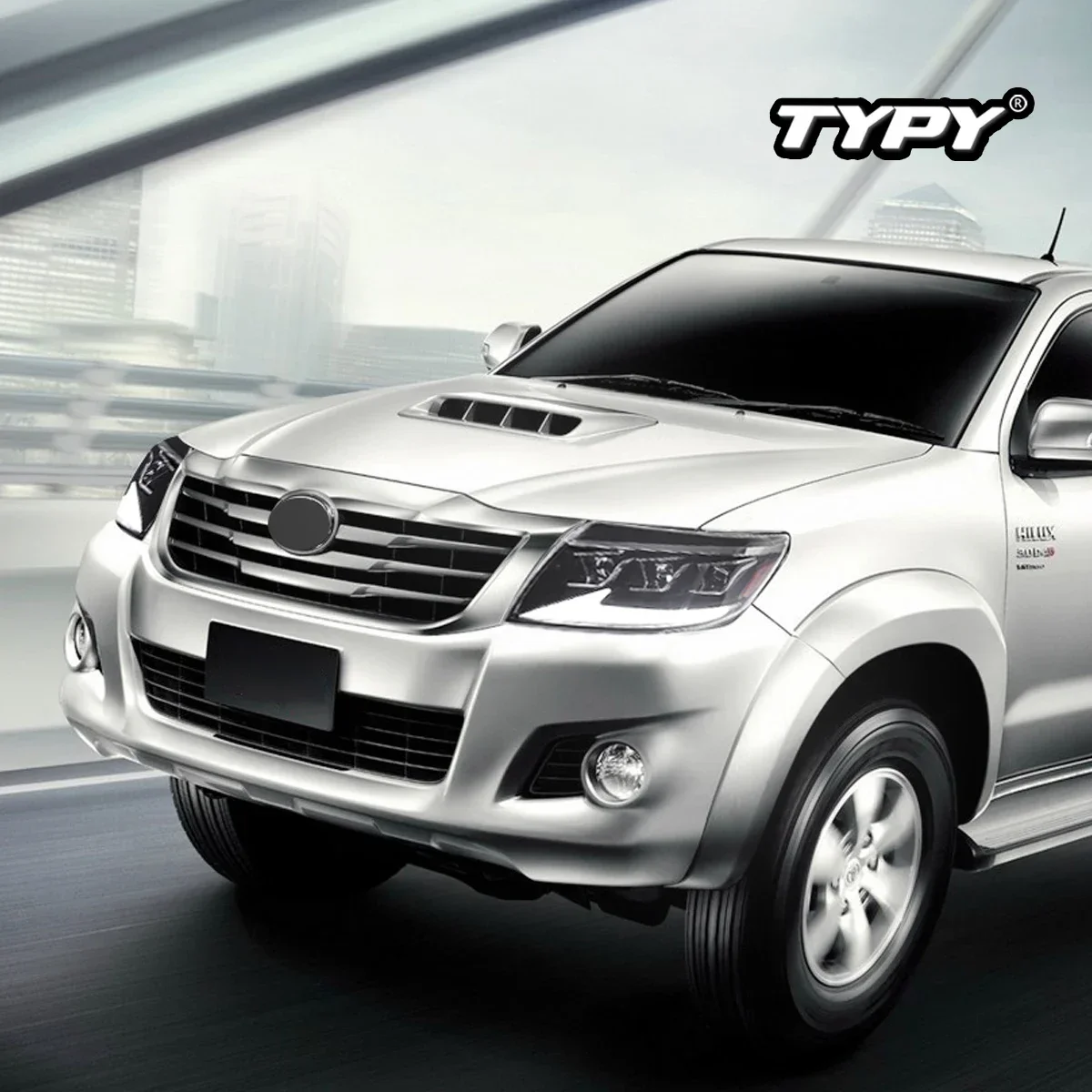 

TYPY New LED Head Lamp Upgrade Modified For Toyota Hilux Vigo Headlight 2012-2014 Dynamic Signal Head Lamp Auto Accessories