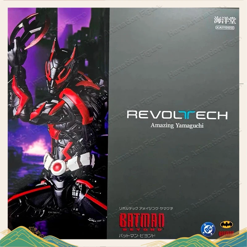 Figuras de acción originales de Kaiyodo Batman Beyond NR066 Revoltech Amazing Yamaguchi en stock, figuras coleccionables de anime, juguetes modelo