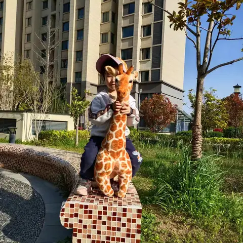 8 best sales stor plyschgiraff - №5