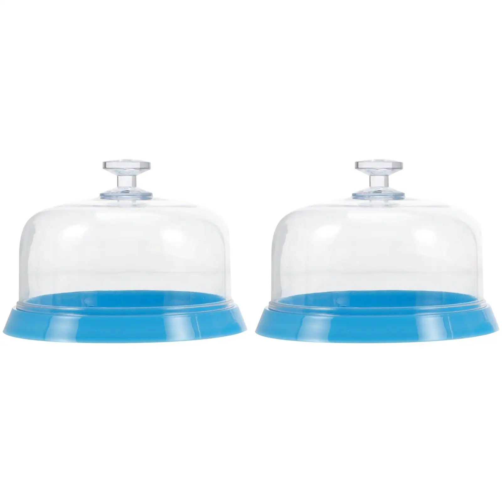 

2 Pcs Parts Dust Cover Storage Bin with Lid Watch Repair Tools Tray Automatic Watches