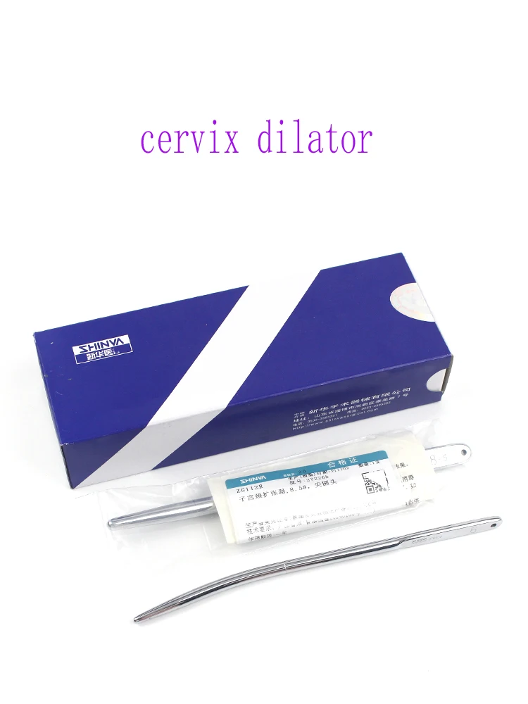 Stainless Steel Dilator Dilator Stick 3-16 Cervical Dilator Stick Cervical Dilator Tip Round Head