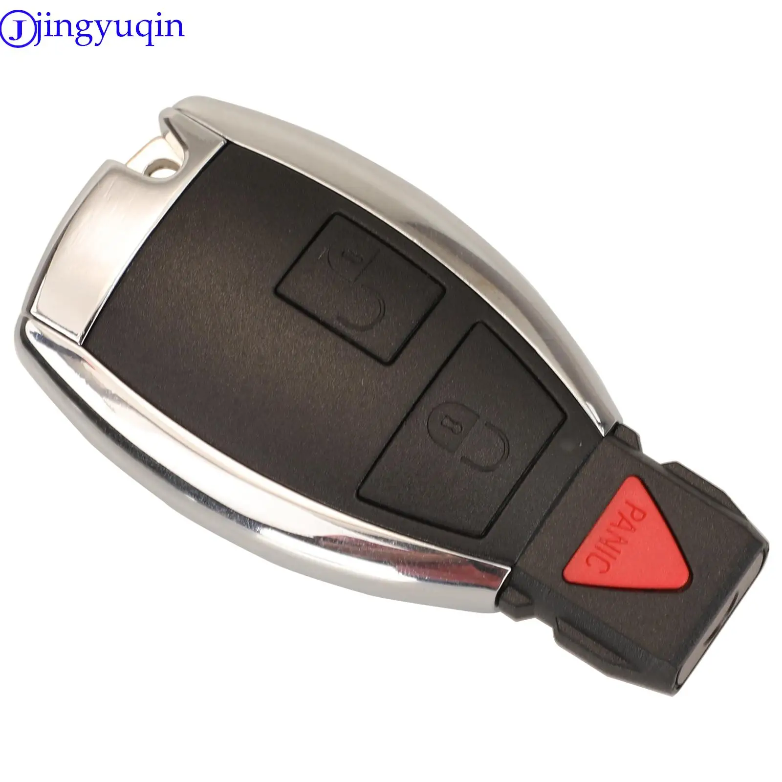 jingyuqin Modified Car Key Shell Case Cover For Mercedes Benz B C E ML S CLK CL Replacement Smart Car Key Shell 2/3/4 Buttons