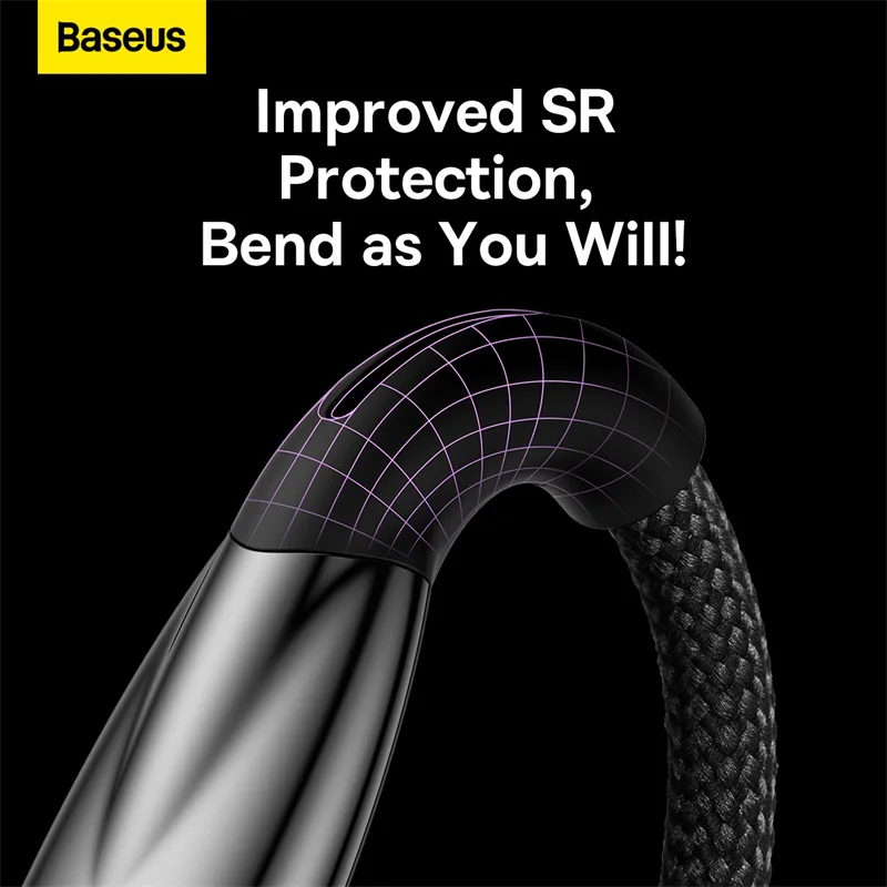 Baseus Glimmer Series Fast Charging Data Cable Type-C to Type-C 100W